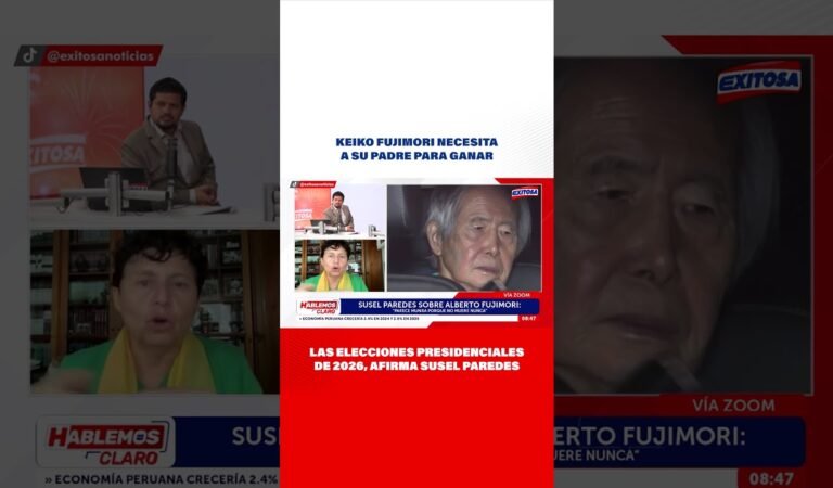 🔴🔵#Shorts | Paredes: Keiko Fujimori necesita a su padre para ganar elecciones presidenciales 2026