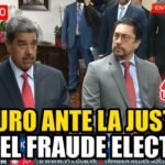 🔴URGENTE MADURO HABLA ANTE LA JUSTICIA DESPUÉS DE HACER FRAUDE EN VENEZUELA | BREAK POINT