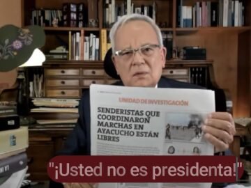 ""Usted no es presidenta"