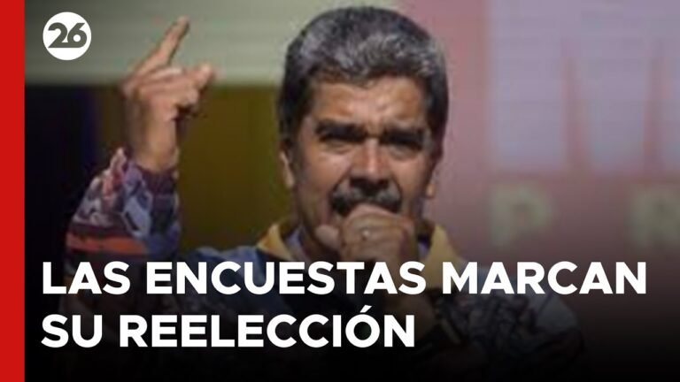 VENEZUELA | El chavismo asegura que las encuestas marcan la reelección de Maduro