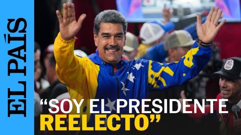 VENEZUELA | El discurso de NICOLÁS MADURO tras ser anunciado como ganador de las elecciones