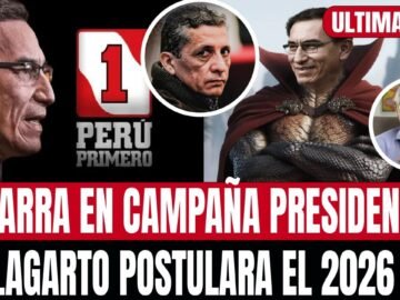 VIZCARRA SE QUEJA DEL GOBIERNO DE DINA BOLUARTE Y LANZA SU CANDIDATURA PARA LAS ELECCIONES DEL 2026