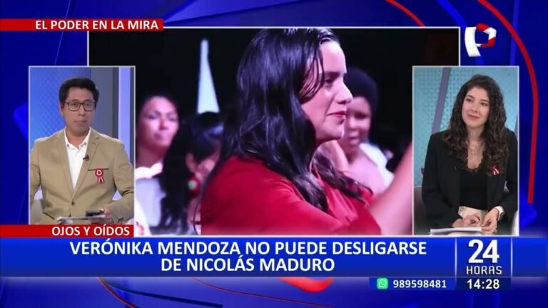 Verónika Mendoza critica la oposición venezolana: ¿Defiende a Nicolás Maduro?