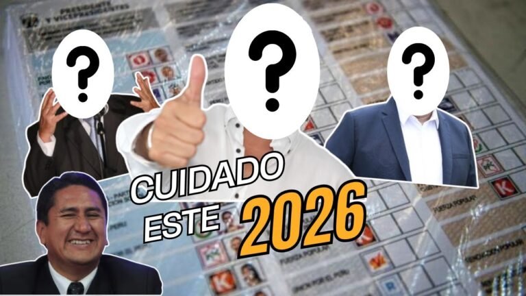 YA SALIO LA PRE LISTA DE CANDIDATOS PARA EL 2026! | Pre Lista Elecciones Peru 2026