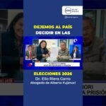 #fujimori Dejemos al país decidir en las elecciones 2026 📚⚖️ #shorts #fujimorismo #salud