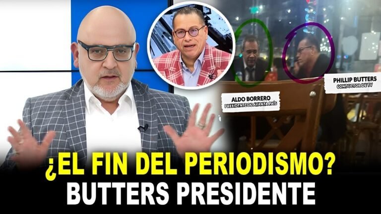 🔥¡Escándalo! Beto Ortiz DESTAPA la Candidatura de Philip Butters a la presidencia del Perú