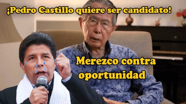 ¡PEDRO CASTILLO! Inscribe su partido ante el JNE para el 2026