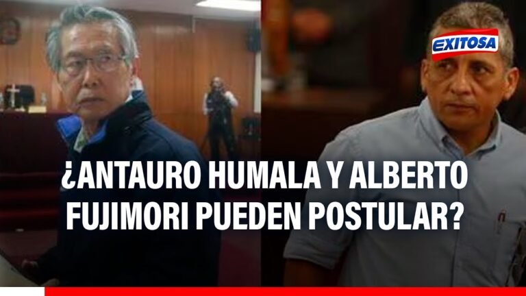 🔴🔵¿Antauro Humala y Alberto Fujimori pueden postular a las elecciones del 2026?