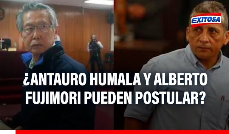 🔴🔵¿Antauro Humala y Alberto Fujimori pueden postular a las elecciones del 2026?