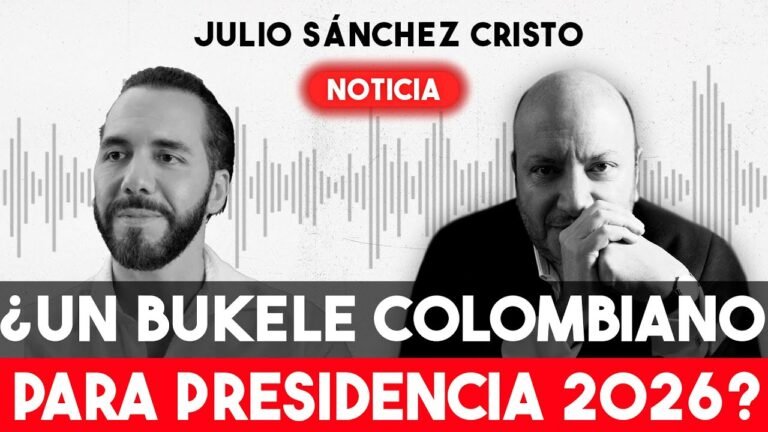 ¿Un BUKELE colombiano en 2026? Empresarios trazan su plan para PONER PRESIDENTE