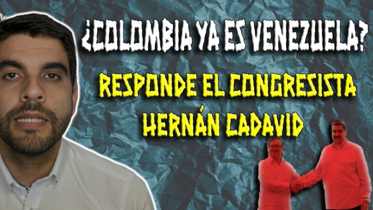 —INFORME ESPECIAL— ¿TENDREMOS ELECCIONES LIBRES EN 2026? RESPONDE EL REPRESENTANTE HERNÁN CADAVID