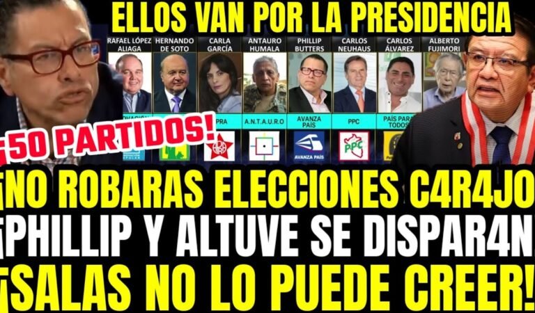 BOMB4Z0! ESTALLA LISTA BRAVA DE CANDIDATOS SORPRESA Y PHILIP SE LA JURA A SALAS ARENAS Y CORVETTO