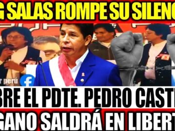 CANDIDATO A LA PRESIDENCIA DE PUNO FERNANDO SALAS ROMPIÓ SUS SILENCIO SOBRE PEDRO CASTILLO