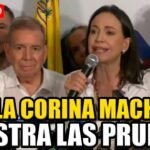 🔴CORINA MACHADO EN VIVO MUESTRA LAS PRUEBAS DEL FRAUDE DE MADURO EN VENEZUELA | BREAK POINT