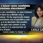 Carla García confirma que será candidata el 2026: "Voy a representar al aprismo"