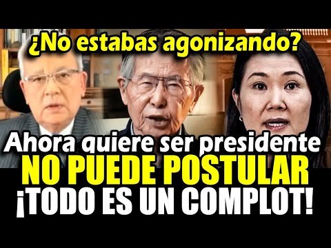 César Hildebrandt furioso con Fujimori y su candidatura en 2026 advierte que es un complot de Keiko