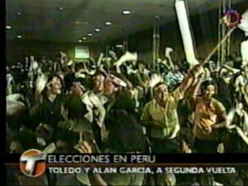 DiFilm - Elecciones en Perú - Alejandro Toledo y Alan García (2001)