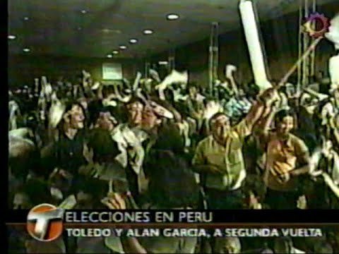 DiFilm – Elecciones en Perú – Alejandro Toledo y Alan García (2001)