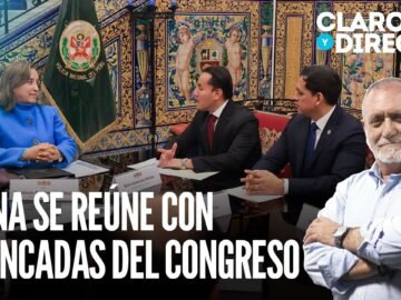 Dina se reúne con las bancadas del Congreso: ¿Para qué? | Claro y Directo con Álvarez Rodrich