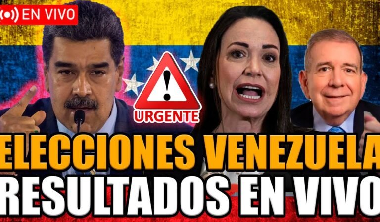 🔴ELECCIONES EN VENEZUELA EN VIVO RESULTADOS ¡ESCÁNDALO MUNDIAL MADURO «GANADOR»! | BREAK POINT