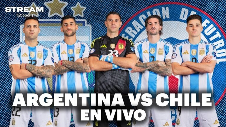 EN VIVO 🔴 ARGENTINA vs CHILE | Eliminatorias Sudamericanas | Vivilo en TyC Sports