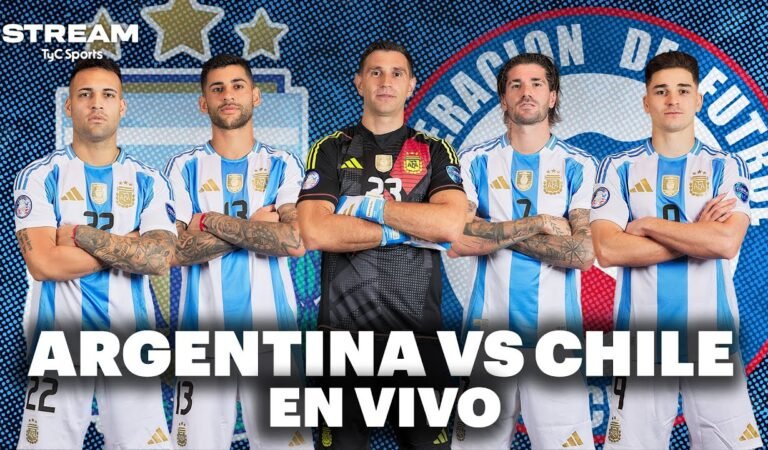 EN VIVO 🔴 ARGENTINA vs CHILE | Eliminatorias Sudamericanas | Vivilo en TyC Sports