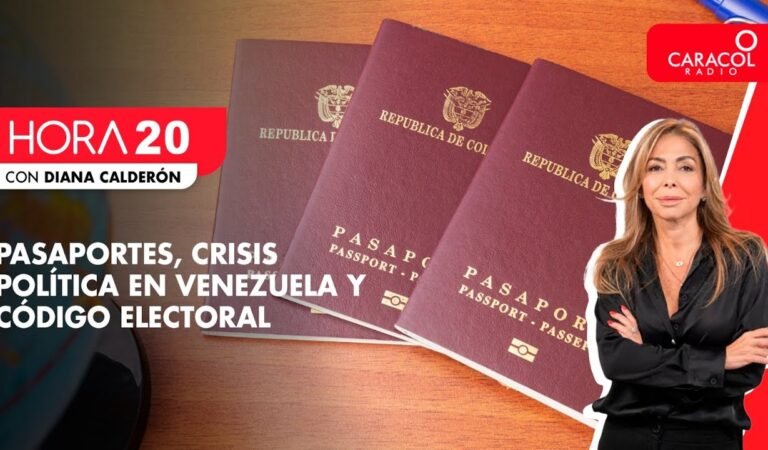 🔴 EN VIVO | HORA 20 – Pasaportes, crisis política en Venezuela y Código electoral