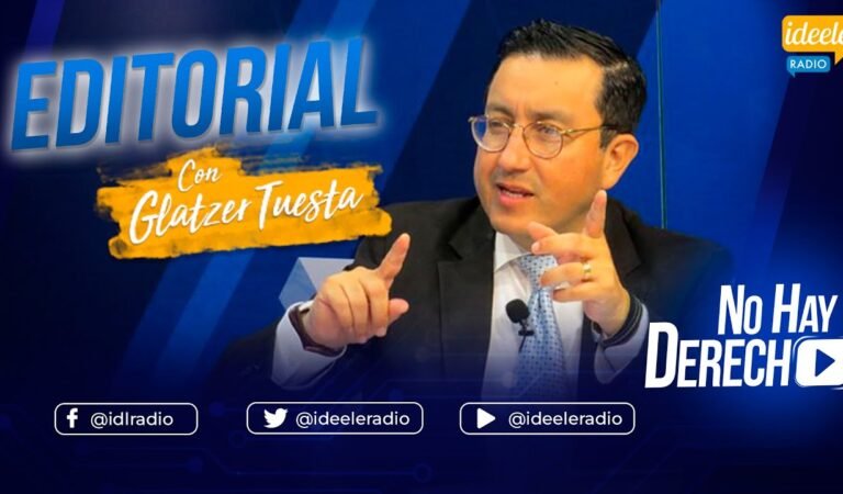 🔴 El editorial de Glatzer Tuesta en No Hay Derecho [27-08-2024]