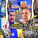 FRAUDE en VENEZUELA!? Filtran RESULTADOS REALES por ERROR! NICOLÁS MADURO responde! VOTOS y CONTEO!