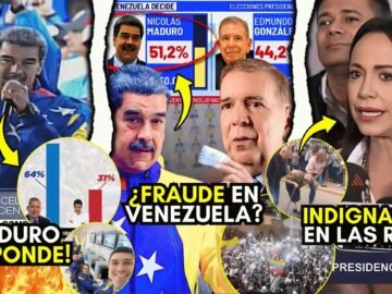 FRAUDE en VENEZUELA!? Filtran RESULTADOS REALES por ERROR! NICOLÁS MADURO responde! VOTOS y CONTEO!