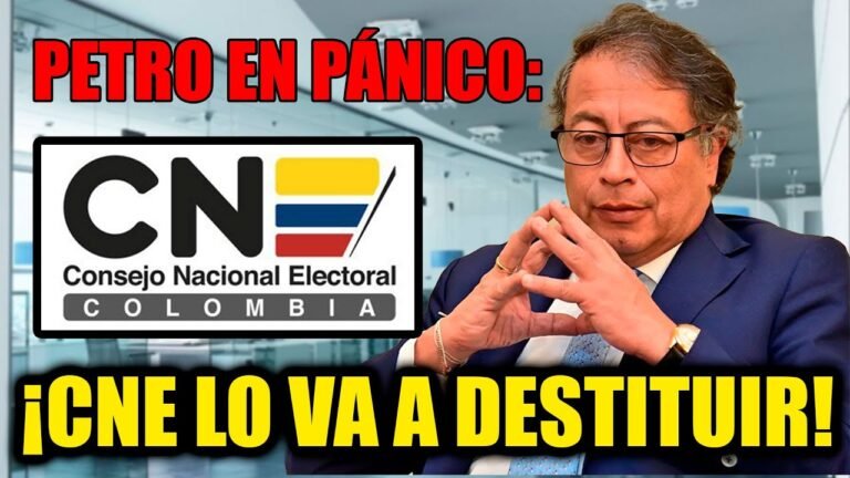 Gustavo Petro en pánico total: ¡desesperado ante inminente destitución del CNE! 😱