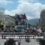 Informe desde Caracas: María Corina Machado lidera marchas de la oposición en Venezuela