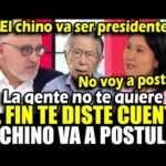 Keiko anuncia q no postulará con su padre si él busca la presidencia, se dio cuenta q no la quieren