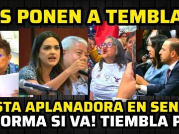 🔴LOS PONEN A TEMBLAR ALISTAN APLANADORA EN SENADO REFORMA SI VA!