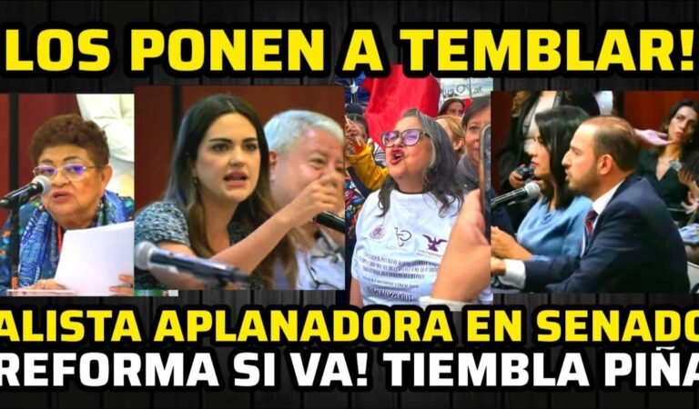 🔴LOS PONEN A TEMBLAR ALISTAN APLANADORA EN SENADO REFORMA SI VA!