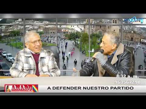 MAYOR ANTAURO EN ENTREVISTA CON AMARU PRENSA