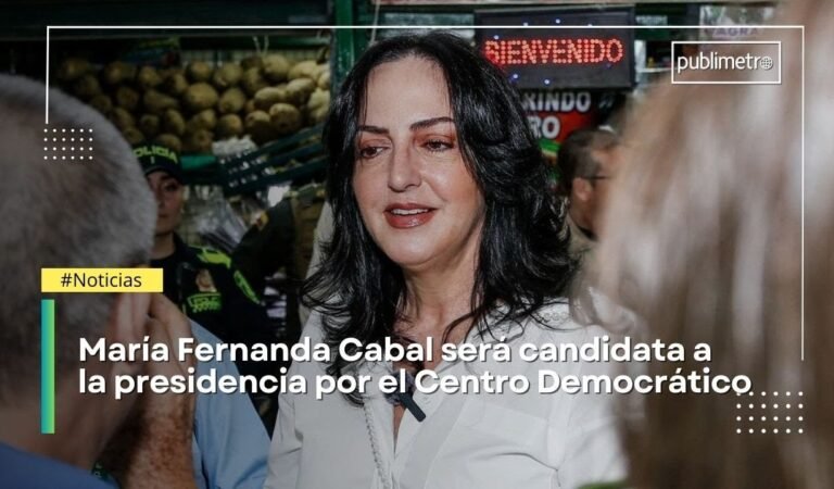 María Fernanda Cabal será candidata a la presidencia por el Centro Democrático