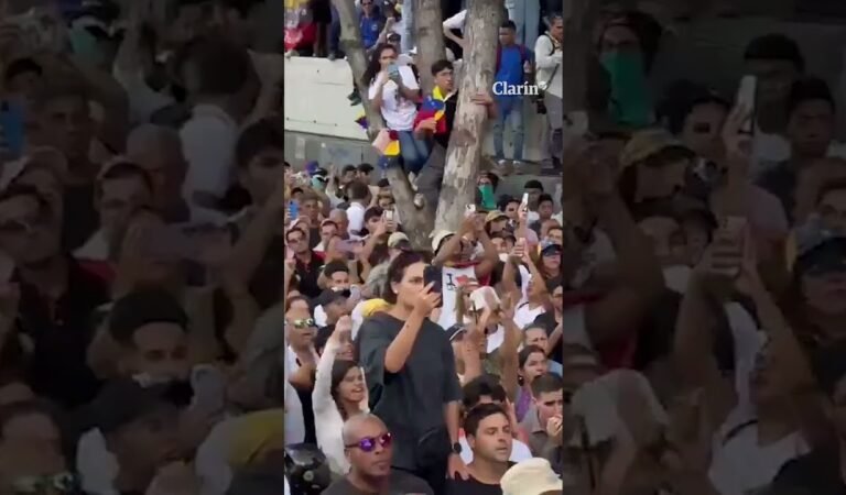 «NO TENEMOS MIEDO»: El canto durante las protestas contra Nicolás Maduro en Venezuela