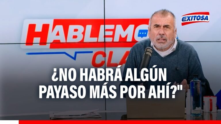 🔴🔵Nicolás Lúcar sobre candidatos a presidentes para elecciones: ¿No habrá algún payaso más por ahí?