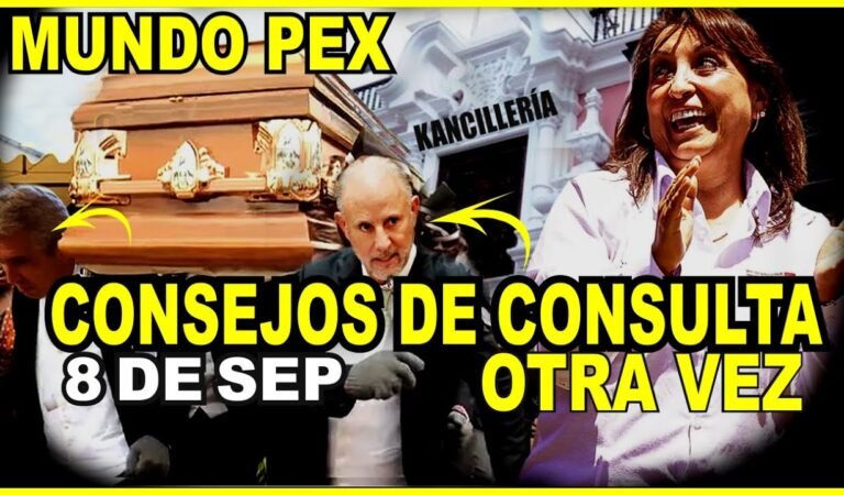 🔴PERUANOS EN EL EXTERIOR! OTRA VEZ  EL CAD4V3R DE LOS CONSEJOS DE CONSULTA EN TIEMPOS DE DINA