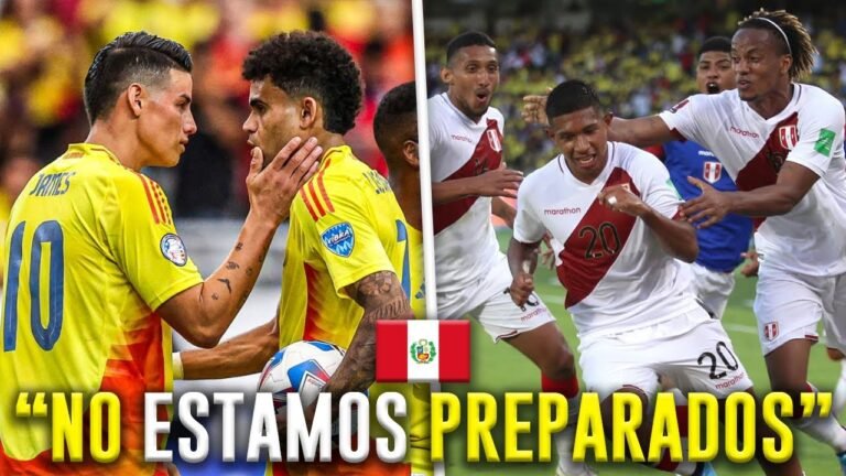 🇵🇪 PRENSA PERUANA con MIEDO de ENFRENTAR a COLOMBIA 😱 REACCIÓN 🇦🇷