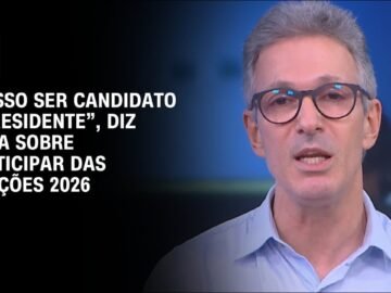 "Posso ser candidato a presidente", diz Zema sobre participar das eleições 2026 | LIVE CNN