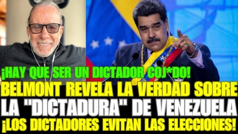 RICARDO BELMONT REVELA LA VERDAD SOBRE LAS DICTADURAS ¡LOS DICTADORES EVITAN LAS ELECCIONES!