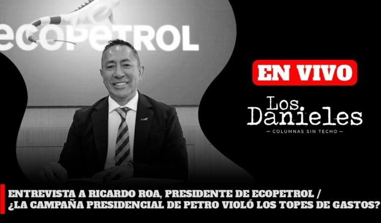 Ricardo Roa, presidente de Ecopetrol, habla sobre los gastos en la campaña presidencial de Petro.