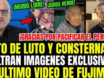 SE QUEBRÓ! BETO DE LUTO FILTRA VIDEO DE LA ÚLTIMA APARICIÓN DE ALBERTO FUJIMORI Y FUSIL4 A ROJOS