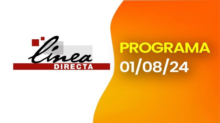 SOL  TV LINEA DIRECTA - Hoy JUEVES 01 DE AGOSTO del 2024