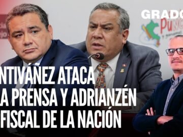 Santiváñez ataca a la prensa y Adrianzén al fiscal de la Nación | Grado 5 con David Gómez Fernandini