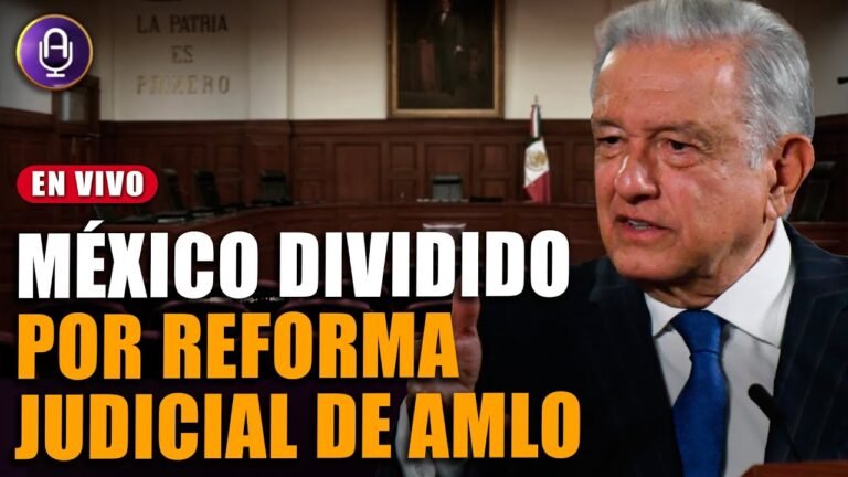 Se intensifican protestas contra la Reforma Judicial de AMLO l Prog. Completo 26/08/24 MLDA