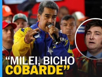 VENEZUELA | "Milei, basura, vos sos la dictadura": Maduro insulta a Milei tras ganar las elecciones