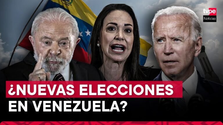 Venezuela: Lula Da Silva pide nuevas elecciones y Joe Biden lo respalda, pero Machado lo rechaza